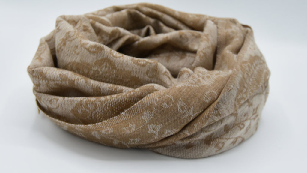Beautiful Brown Pashmina Scarf