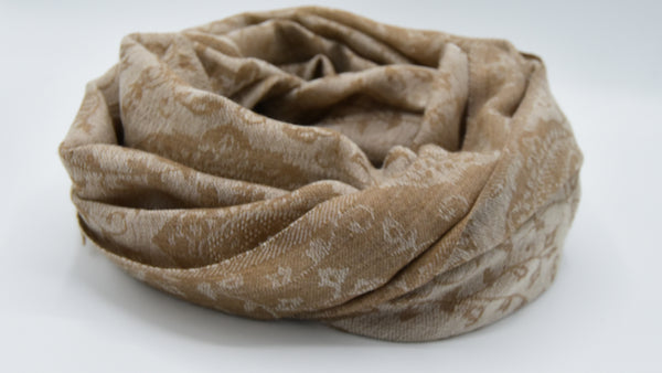 Beautiful Brown Pashmina Scarf