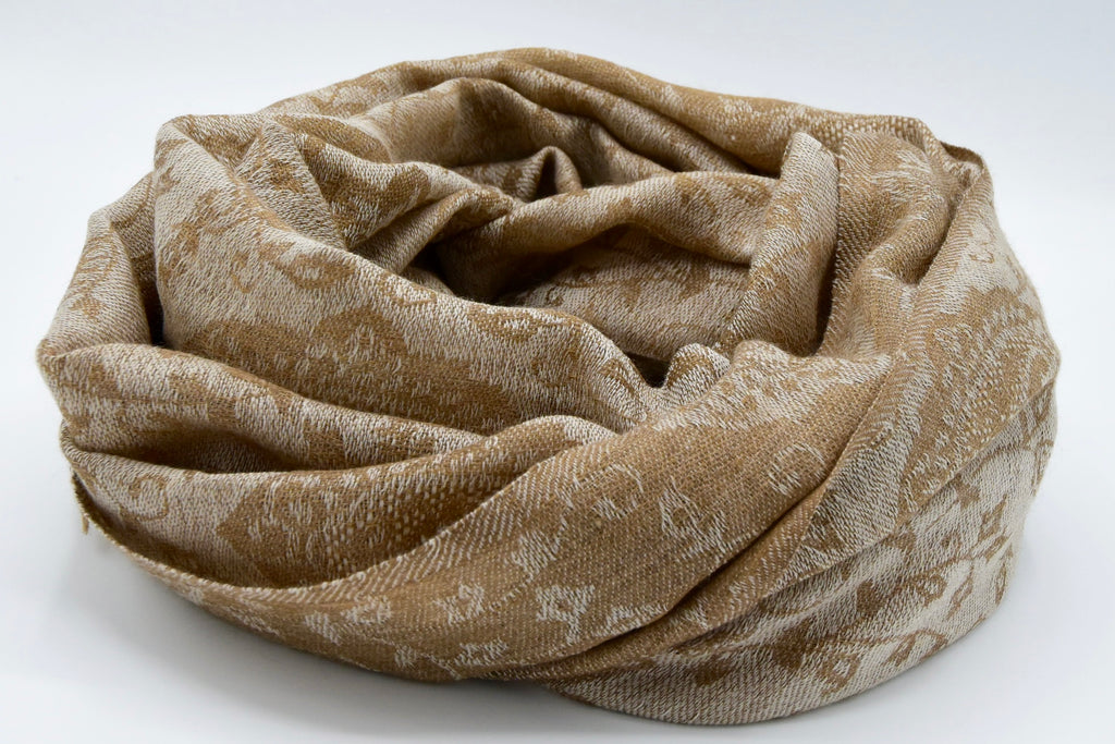 Beautiful Brown Pashmina Scarf