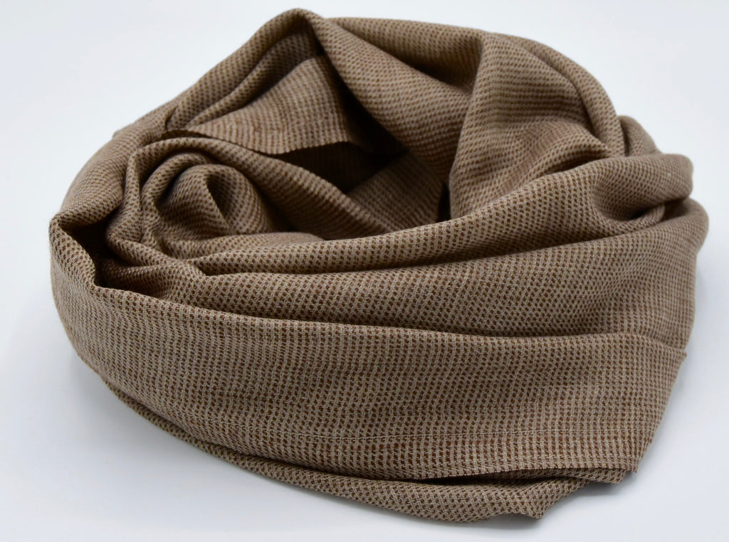 Chocolate brown scarf