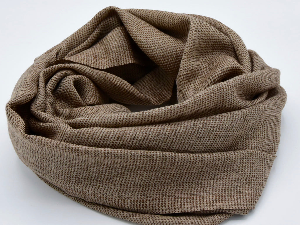 Chocolate brown scarf