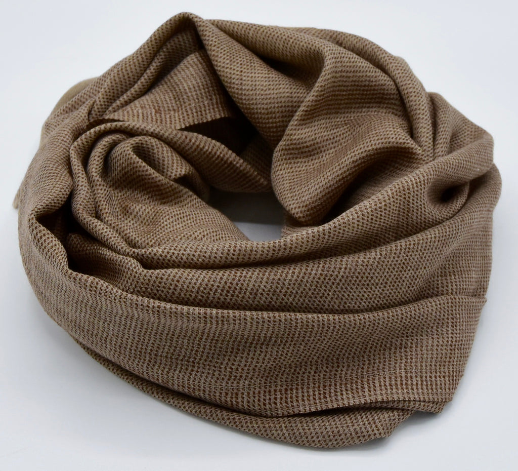 Chocolate brown scarf