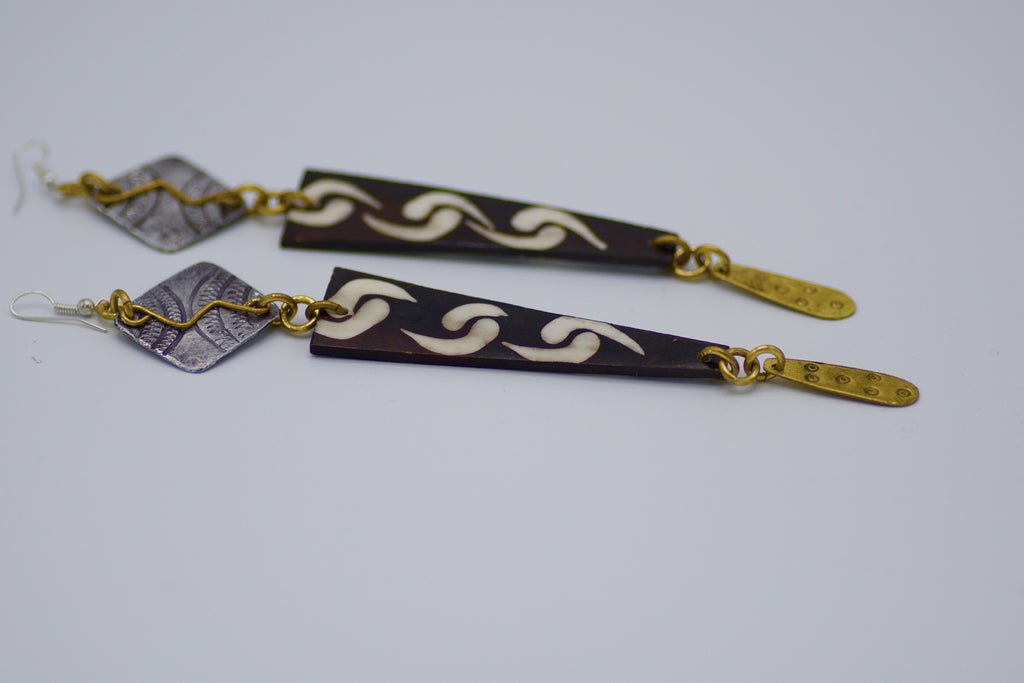 Kenyani drop earrings