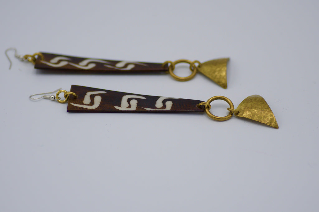 Kenyani drop earrings