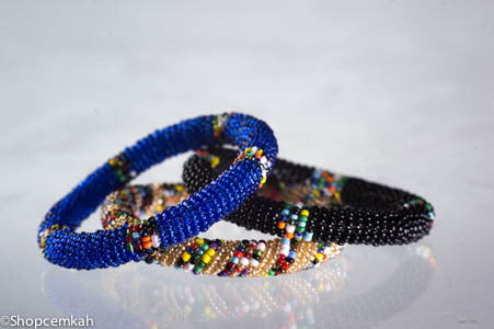 Beaded  Maasai Bangles