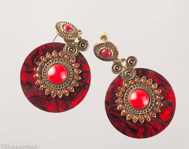 Red earring